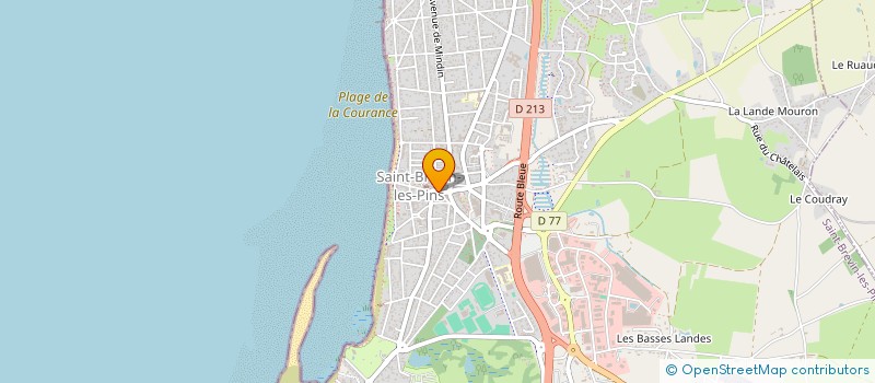 localisation de l'entreprise ZESTA LC  SAINT-BREVIN-LES-PINS