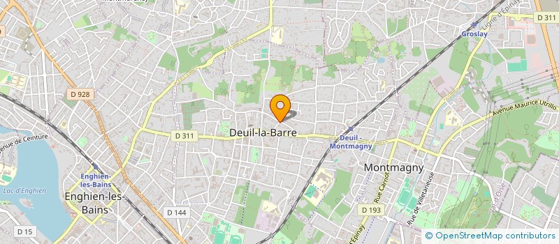 localisation de l'entreprise ZESTACO  DEUIL-LA-BARRE