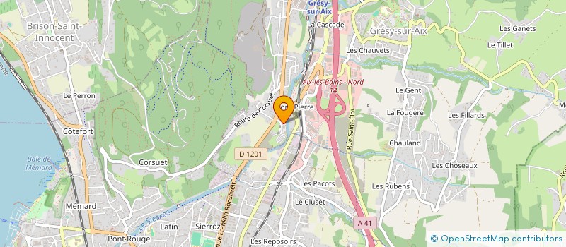 localisation de l'entreprise ZESTE DE BACHATA  GRESY-SUR-AIX