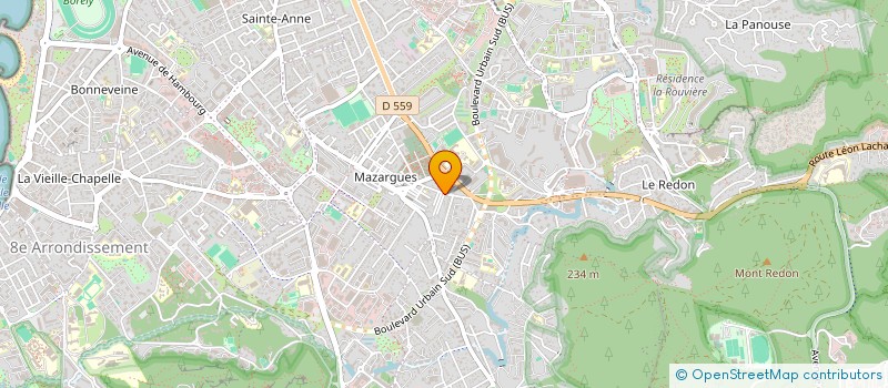 localisation de l'entreprise ZESTE DE SANTE à MARSEILLE