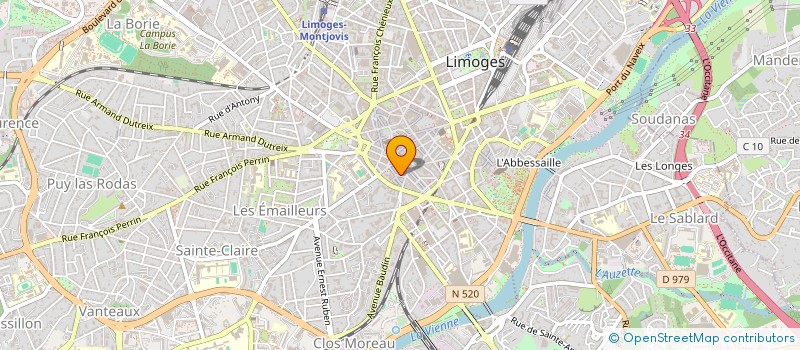 localisation de l'entreprise ZESTE ELECTRIQUE à LIMOGES