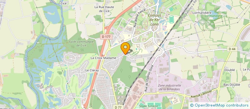 localisation de l'entreprise ZESTES DE SOLEILS  BRUZ