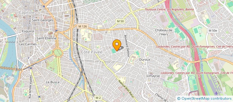 localisation de l'entreprise ZESTHY  TOULOUSE