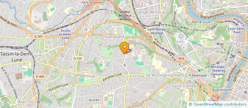 localisation de l'entreprise ZESTOPS  LYON