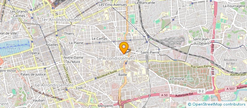 localisation de l'entreprise ZESTY EAT à MARSEILLE
