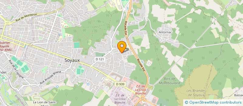 localisation de l'entreprise ZETA  SAINT-DONAT