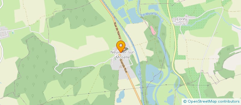 localisation de l'entreprise ZETA  NEUVILLER-SUR-MOSELLE