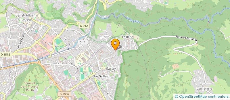 localisation de l'entreprise ZETA ELEC  BARBY