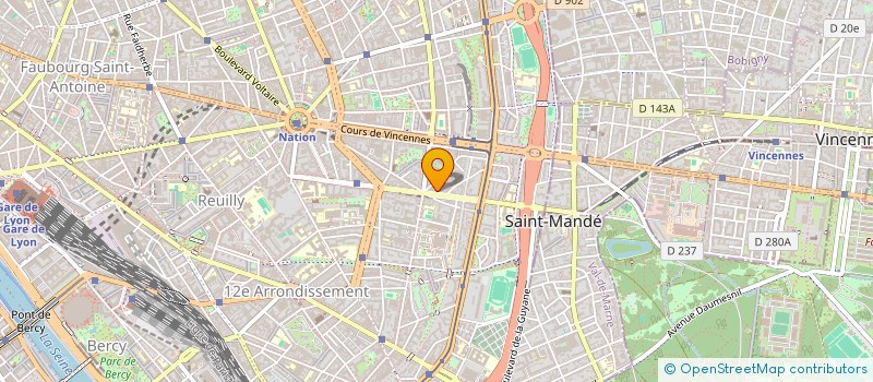 localisation de l'entreprise ZETA EXPERTISE  PARIS