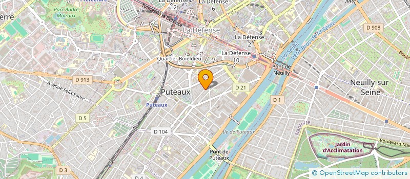 localisation de l'entreprise ZETA HEALTHCARE SAS  PUTEAUX