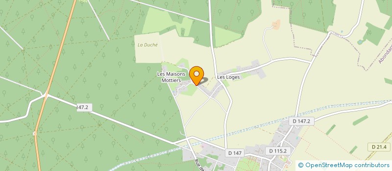 localisation de l'entreprise ZETA INDUSTRIE à ABONDANT
