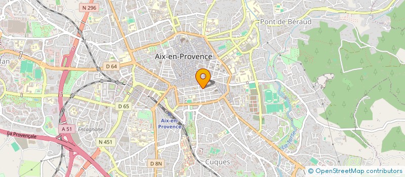 localisation de l'entreprise ZETA INGENIERIE à AIX-EN-PROVENCE