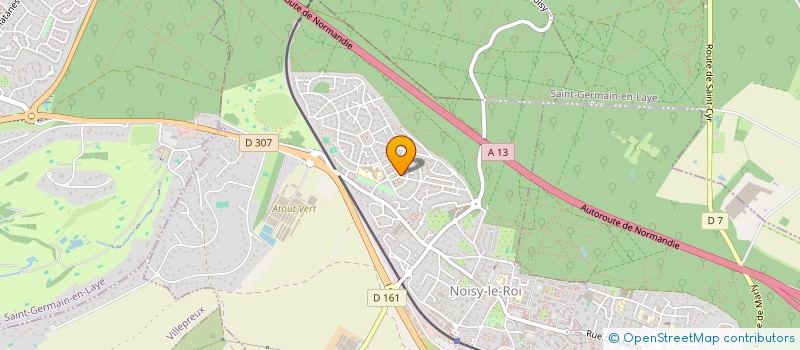 localisation de l'entreprise ZETEPA à NOISY-LE-ROI