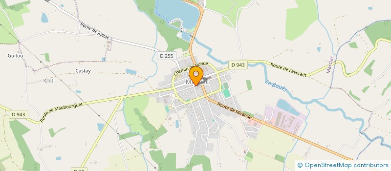 localisation de l'entreprise ZETHIC  MARCIAC