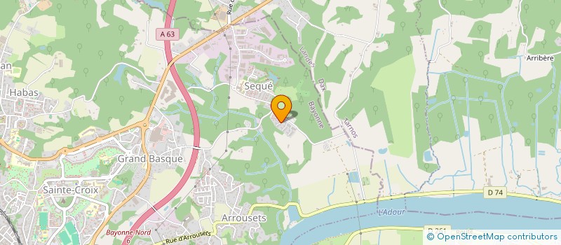 localisation de l'entreprise ZETKIN KOLEKTIBOA à BAYONNE