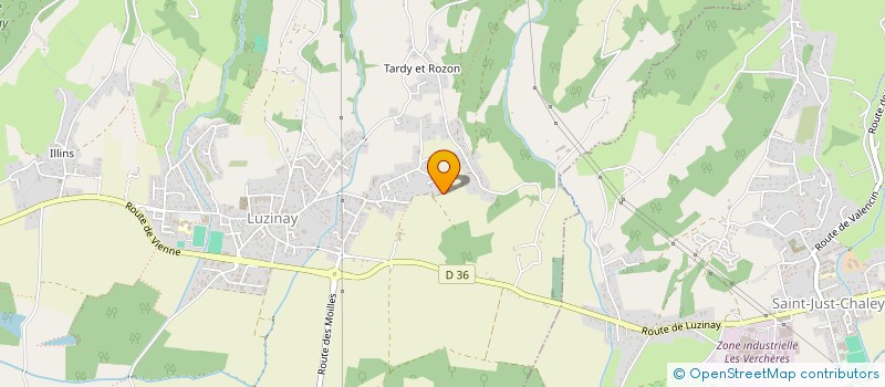 localisation de l'entreprise ZETSU  LUZINAY