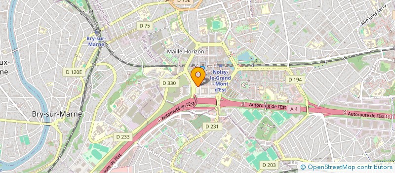 localisation de l'entreprise ZETTAVIEW SAS  NOISY-LE-GRAND