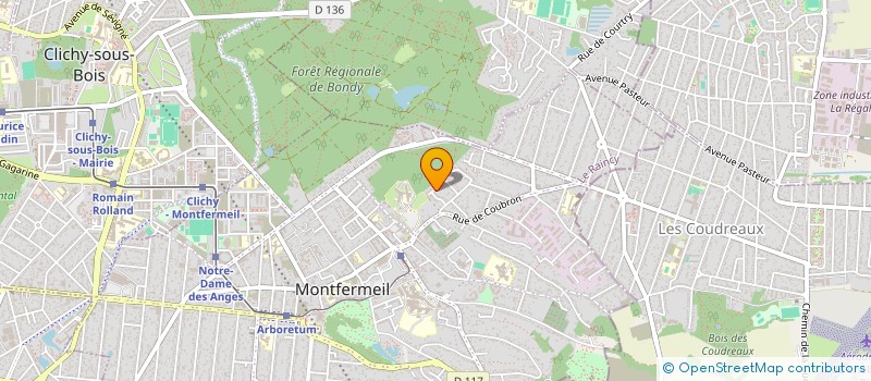 localisation de l'entreprise ZETTAWEB à MONTFERMEIL