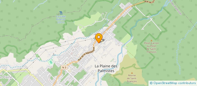 localisation de l'entreprise ZETWAL DANN TAN à LA PLAINE-DES-PALMISTES
