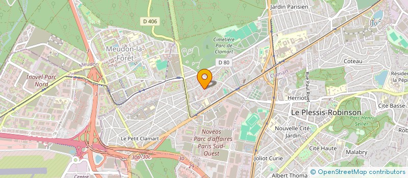 localisation de l'entreprise ZEU TRANSPORTS SERVICES à CLAMART