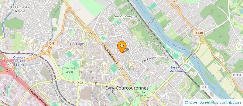 localisation de l'entreprise ZEUGMA BAKLAVA à EVRY-COURCOURONNES