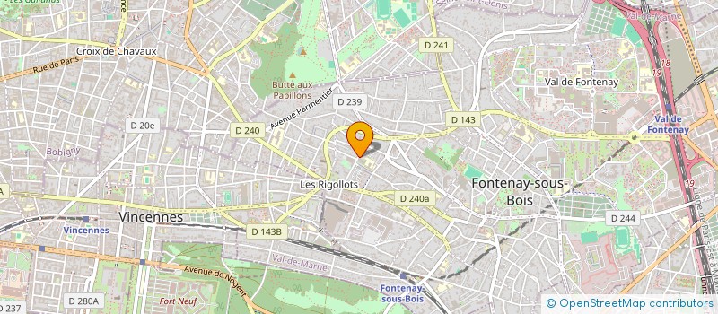 localisation de l'entreprise ZEUGMA CONCEPTS à FONTENAY-SOUS-BOIS