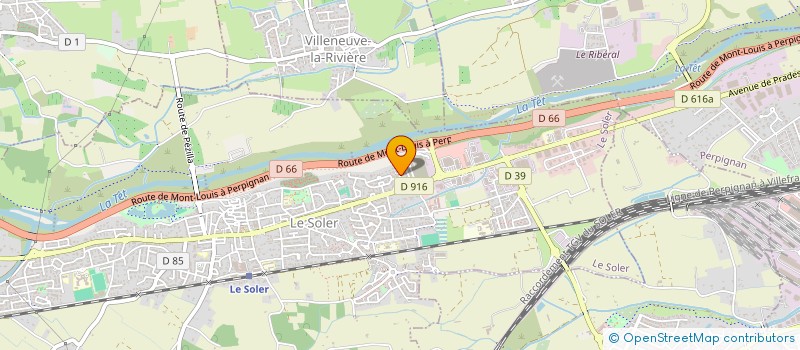 localisation de l'entreprise ZEUS  LE SOLER