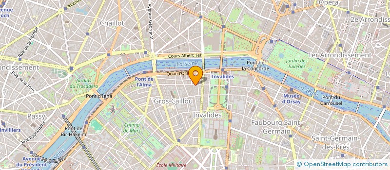 localisation de l'entreprise ZEUS-BUREAU COURTAGE ENTREPRISE à PARIS