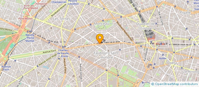 localisation de l'entreprise ZEUS SCI à PARIS