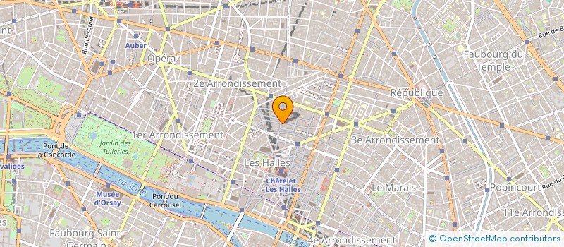 localisation de l'entreprise ZEV à PARIS