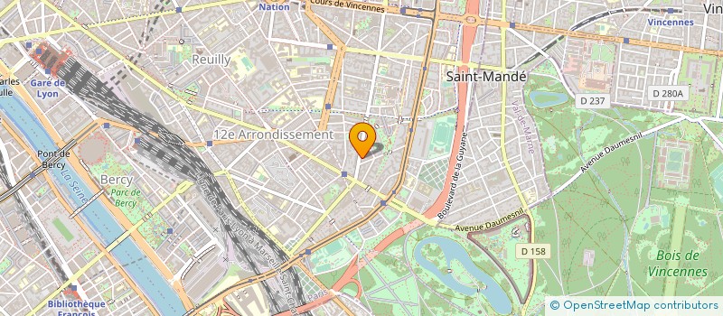localisation de l'entreprise ZEVA-FRANCE à PARIS