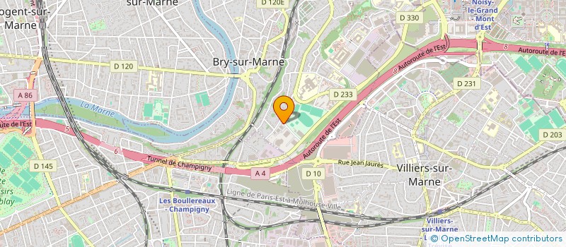 localisation de l'entreprise ZEVATHENER  BRY-SUR-MARNE