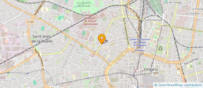 localisation de l'entreprise ZEWEEZ à ORLEANS