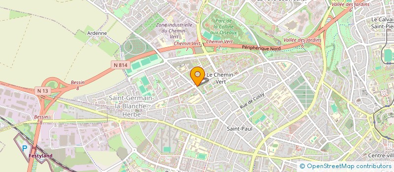 localisation de l'entreprise ZEXPRESS2025 à CAEN
