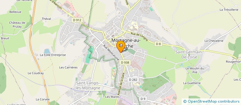 localisation de l'entreprise ZEYBEK à MORTAGNE-AU-PERCHE