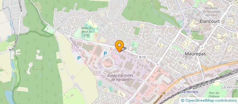 localisation de l'entreprise ZEYIS  MAUREPAS