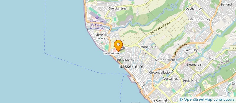 localisation de l'entreprise ZEYLO TATTOO à BASSE-TERRE