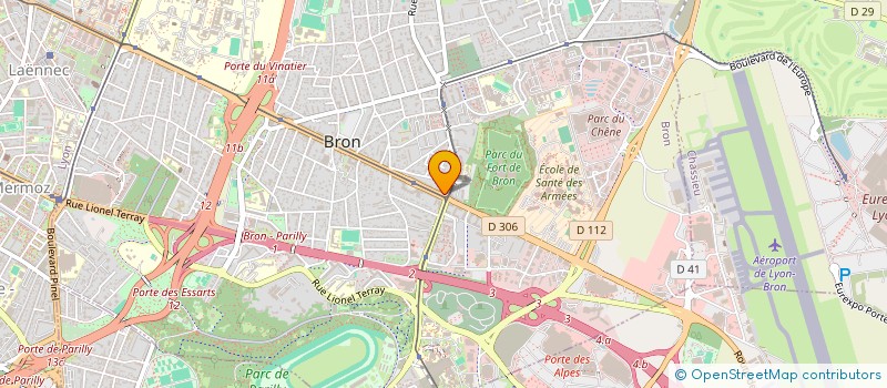 localisation de l'entreprise ZEYNA  BRON