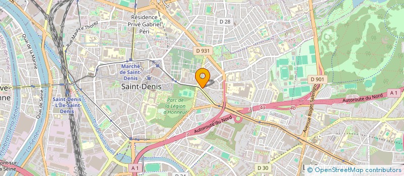 localisation de l'entreprise ZEYNO à SAINT-DENIS