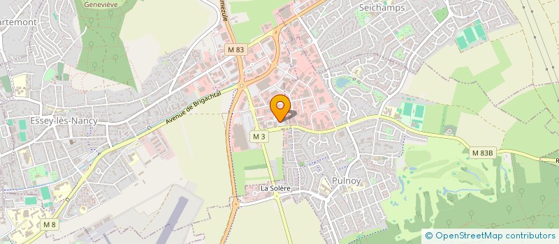 localisation de l'entreprise ZEYNO  ESSEY-LES-NANCY