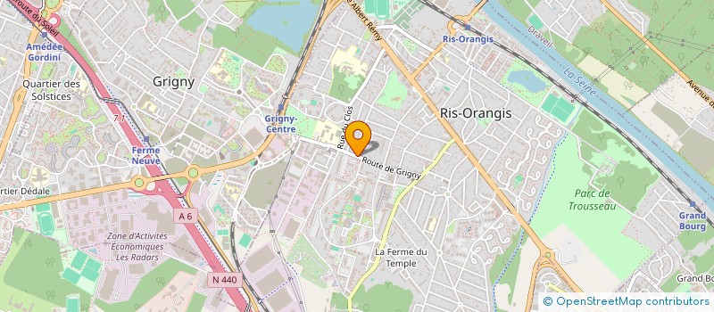 localisation de l'entreprise ZEYNO KANARYA KUSLARI à RIS-ORANGIS
