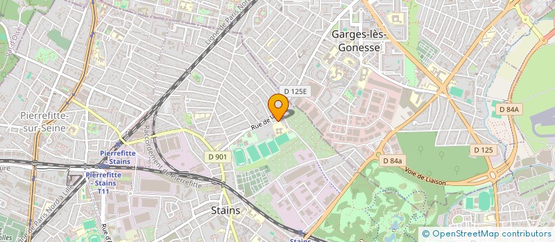 localisation de l'entreprise ZEYO FIN à STAINS