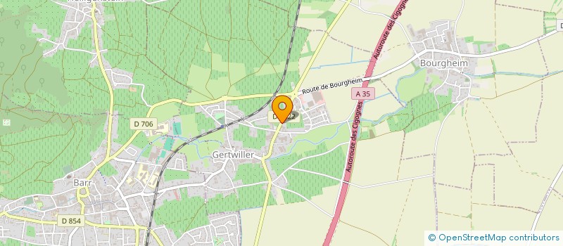 localisation de l'entreprise ZEYSSOLFF  GERTWILLER