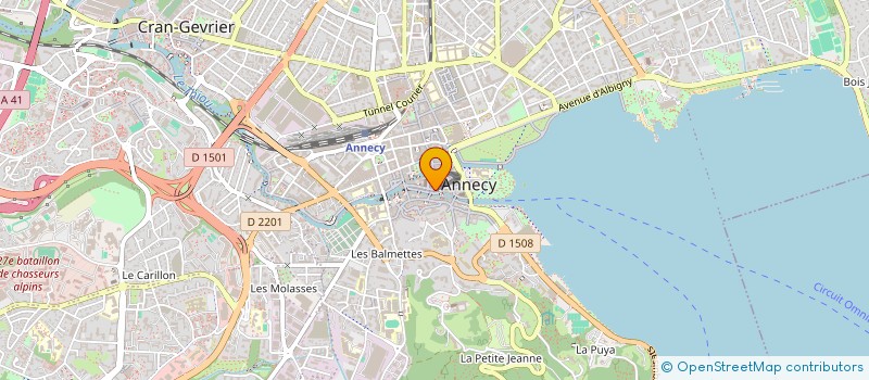 localisation de l'entreprise ZEZEPUCE à ANNECY