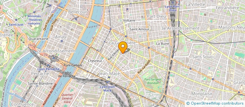 localisation de l'entreprise ZF EXPRESS  LYON