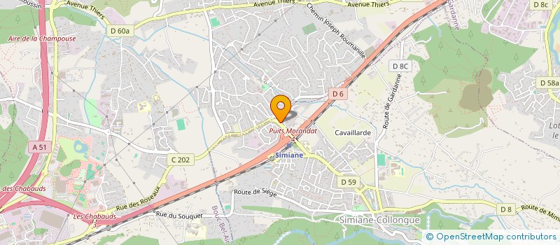 localisation de l'entreprise ZF MULTI SERVICES à GARDANNE
