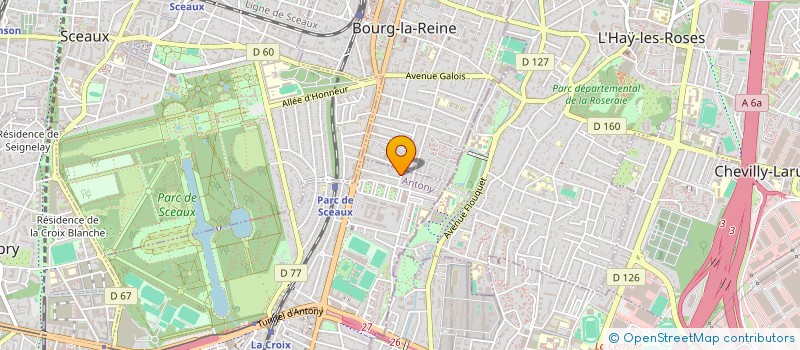 localisation de l'entreprise ZF-SECURE à ANTONY