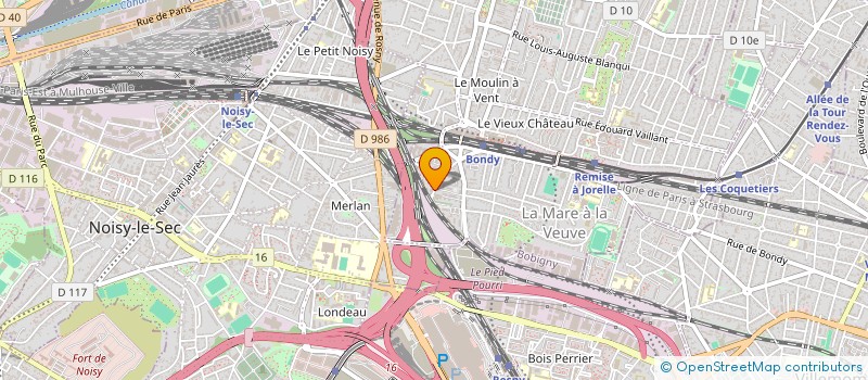 localisation de l'entreprise ZFAST TRANSPORT  NOISY-LE-GRAND