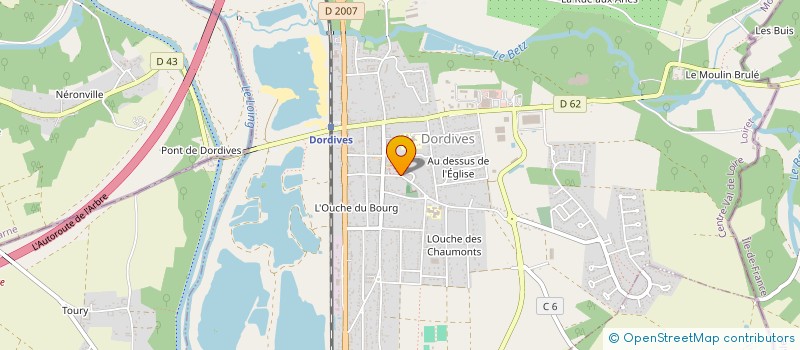 localisation de l'entreprise ZFHPROD à DORDIVES