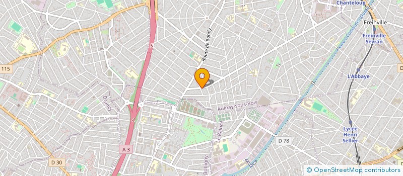 localisation de l'entreprise ZFM à AULNAY-SOUS-BOIS